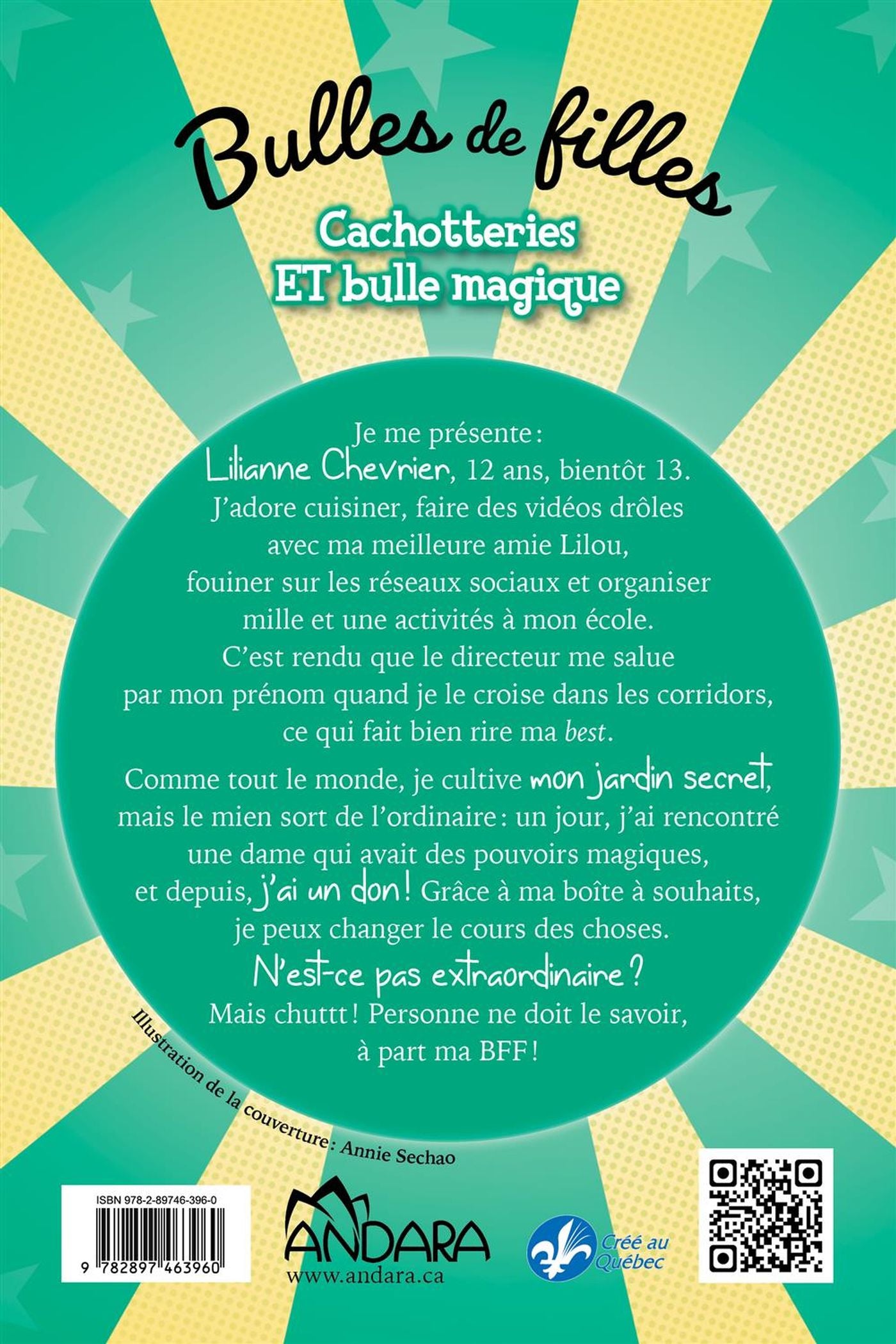 Bulles de filles : Cachotteries et bulles secrètes (Stéphanie Duchesne)