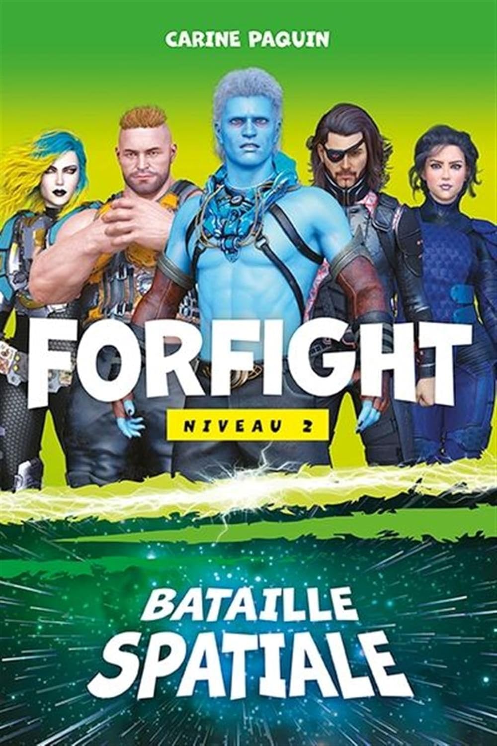 Livre ISBN 2897465239 Forfight # 2 : Bataille spatiale (Carine Paquin)