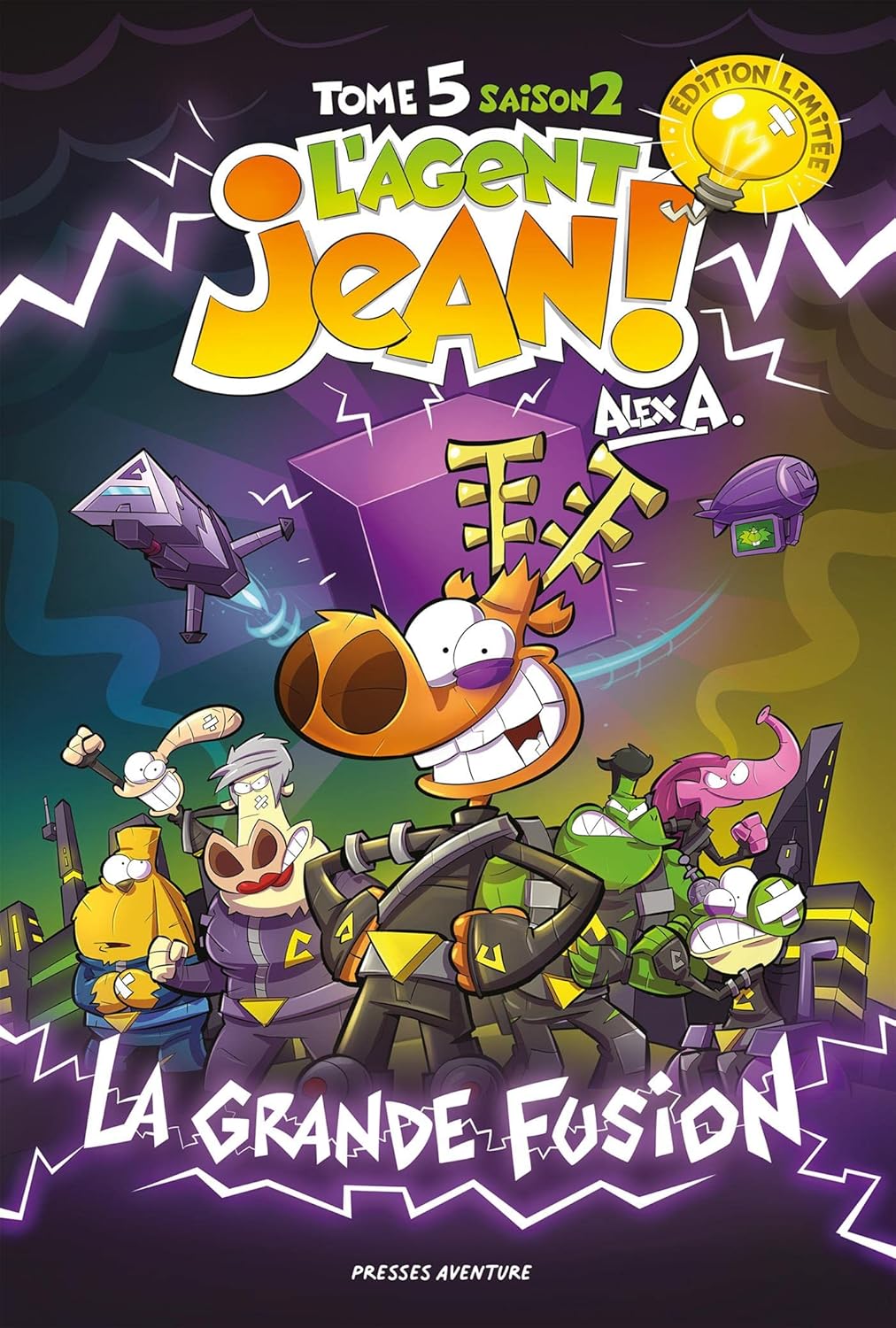 Livre La grande fusion - Alex A. (Livre neuf)