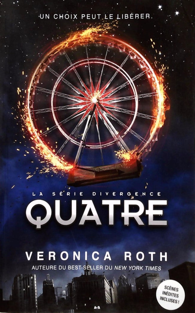Livre Quatre: Un recueil divergent - Veronica Roth (Livre d'occasion) - ISBN 2897522771