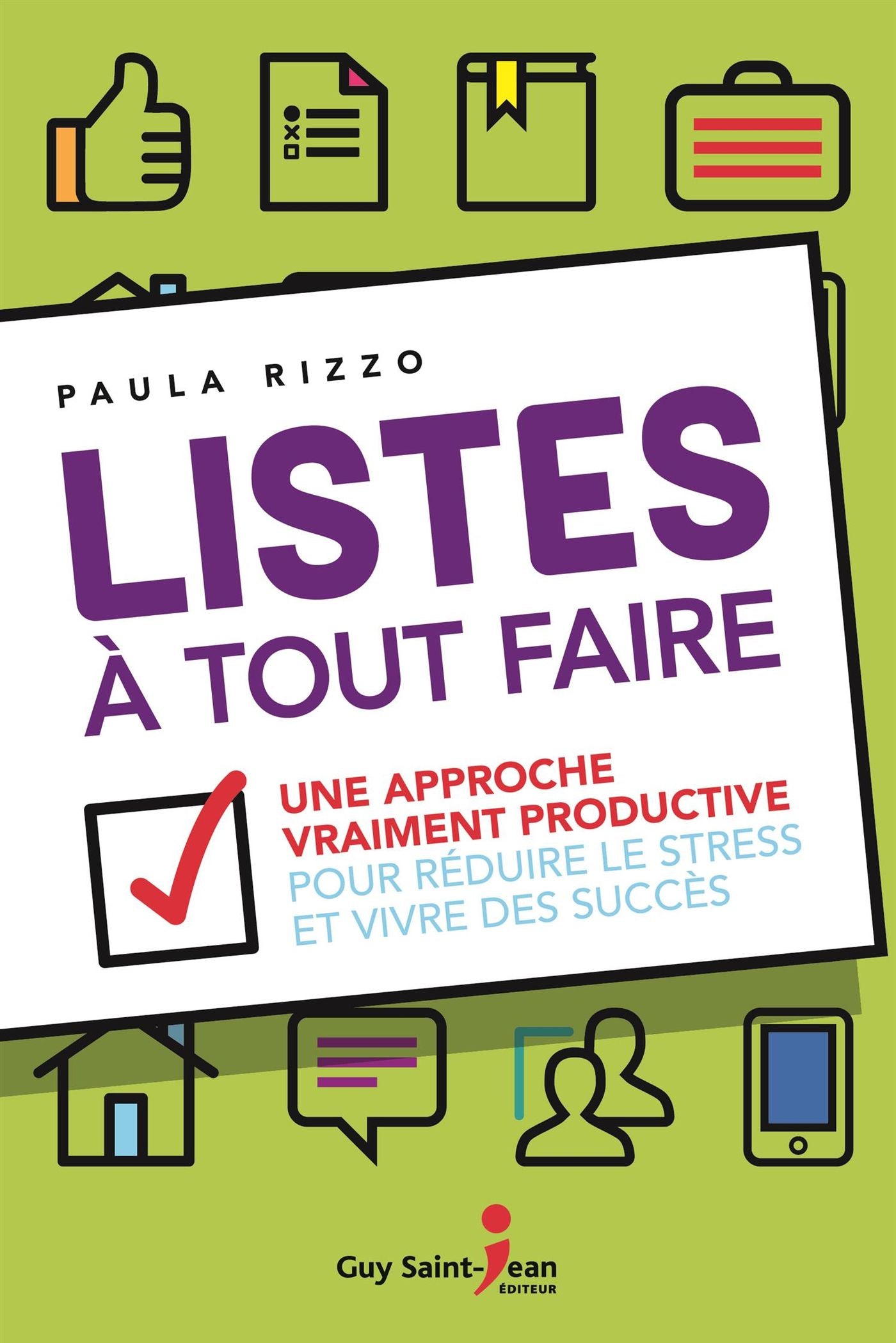 Livre Listes à tout faire : Une approche vraiment productive (Paula Rizzo) (Livre d'occasion) -...