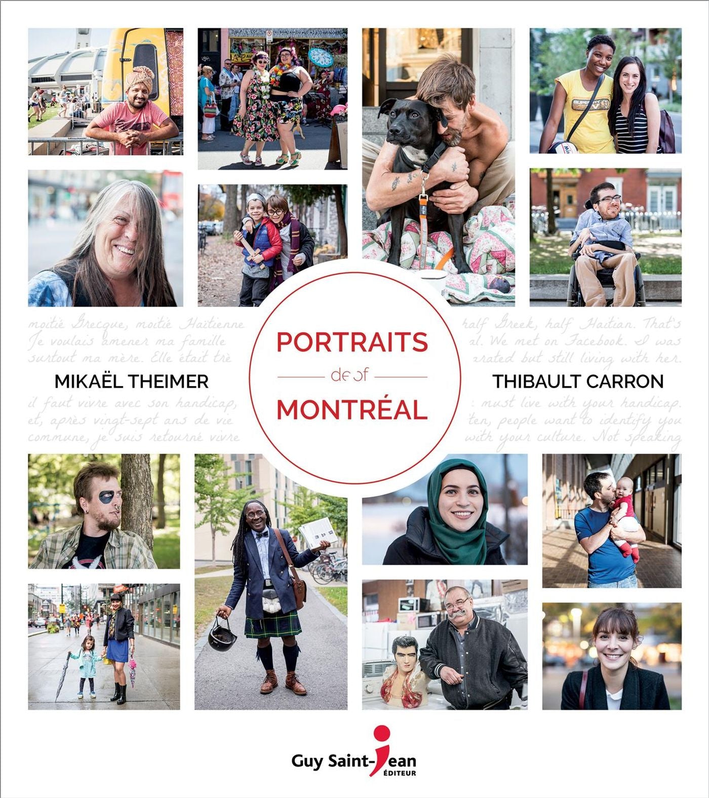 Livre Portraits de montréal (Thibault Carron / Mikaël Theimer) (Livre d'occasion) - ISBN 2897582820