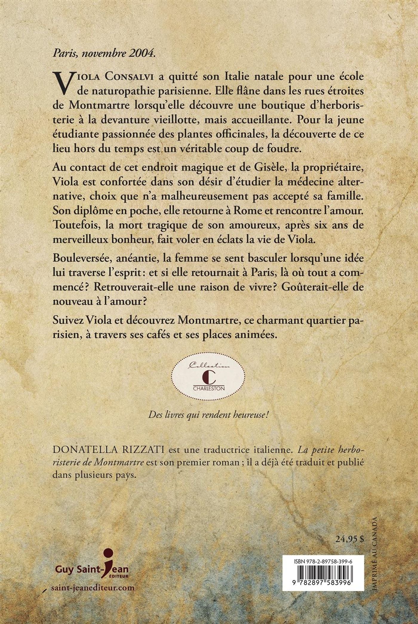 La petite herboristerie de Montmartre (Donatella Rizatti)