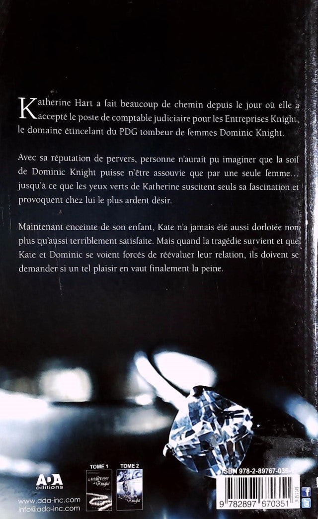 Livre L'engagement de Knight - C.C. Gibbs (Livre d'occasion) - ISBN 2897670355