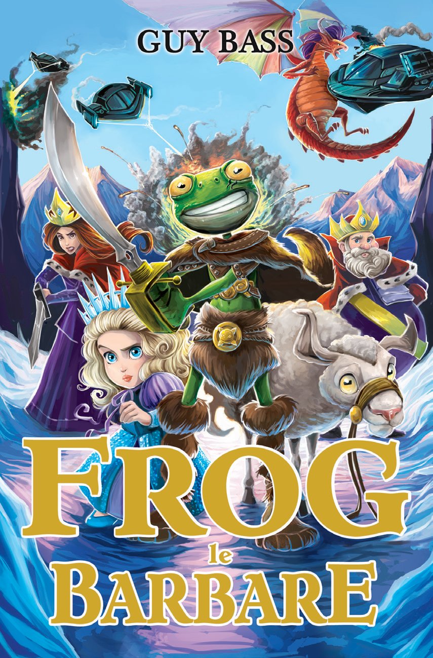 Livre Grog le barbare - Guy Bass (Livre neuf) - ISBN 2897677058