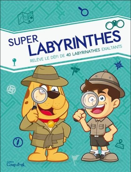 Livre Super Labyrinthes (Livre d'occasion)