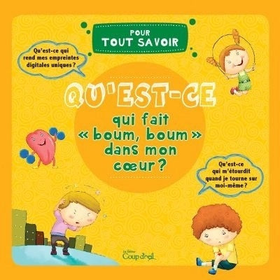 Livre Qu'est-ce qui fait boum, boum dans mon coeur? (Livre d'occasion)