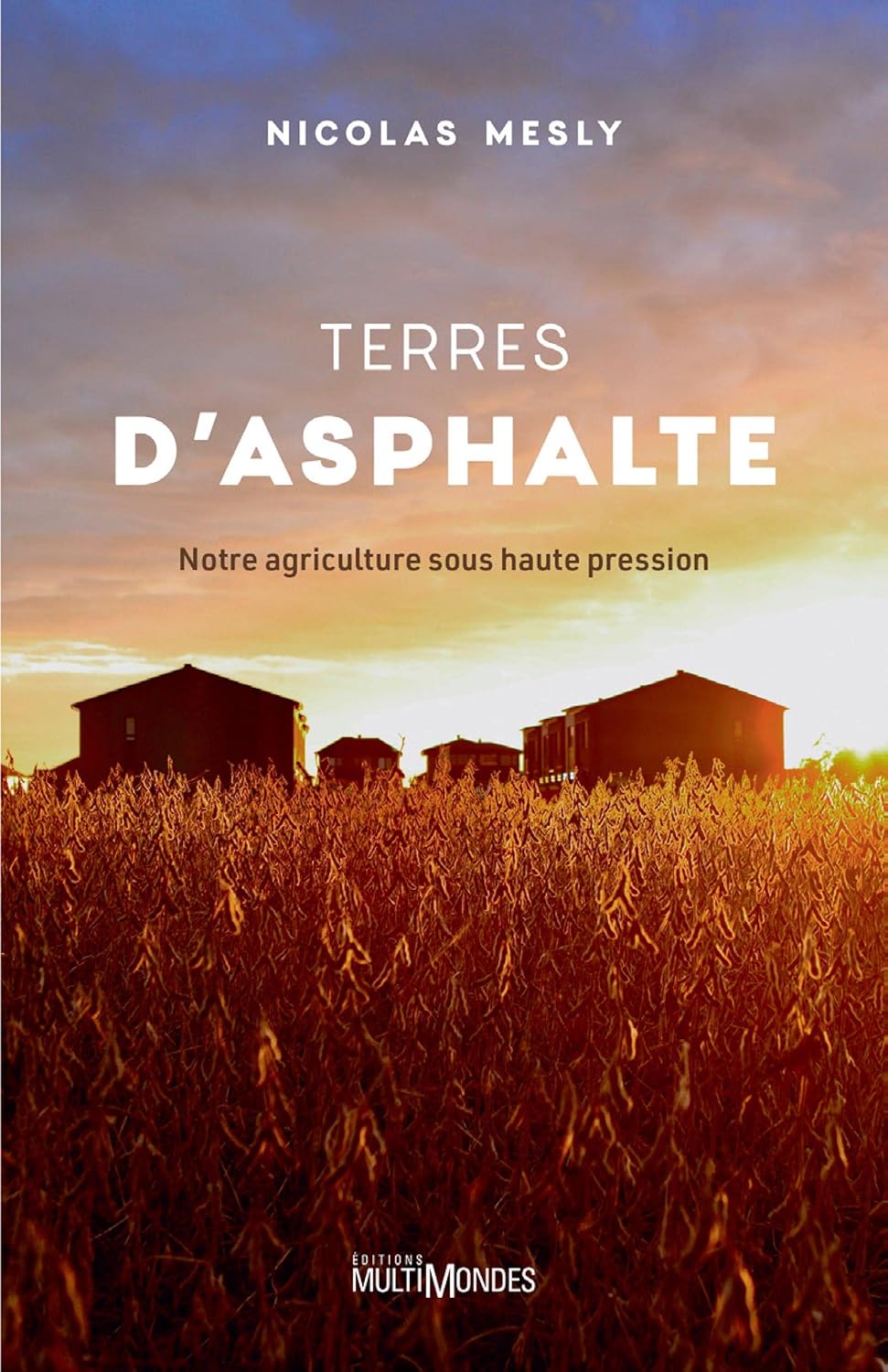 Livre Terres d'asphalte : Notre agriculture sous haute pression - Nicolas Mesly (Livre d'occasion)