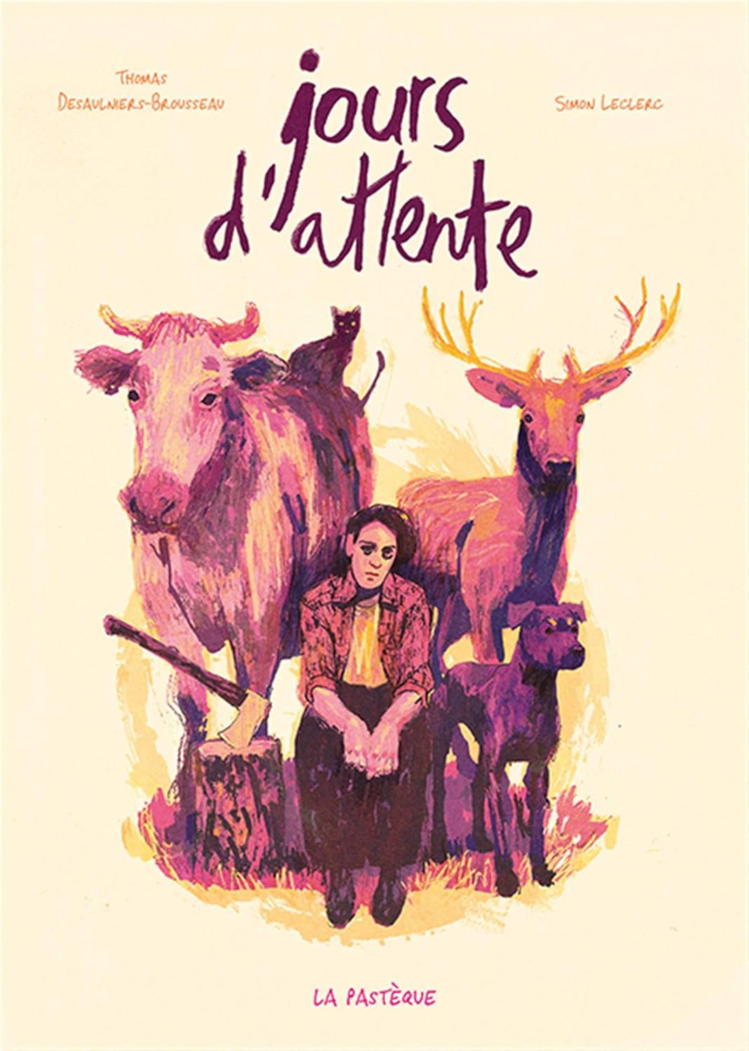 Livre Jours d'attente - Thomas Desaulniers-Brousseau (Livre d'occasion)