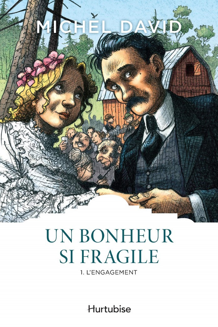 Livre Un bonheur si fragile # 1 : L'engagement (Michel David) (Livre d'occasion) - ISBN 2897814209