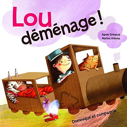Livre Lou déménage ! - Agnès Grimaud (Livre d'occasion) - ISBN 2897855789