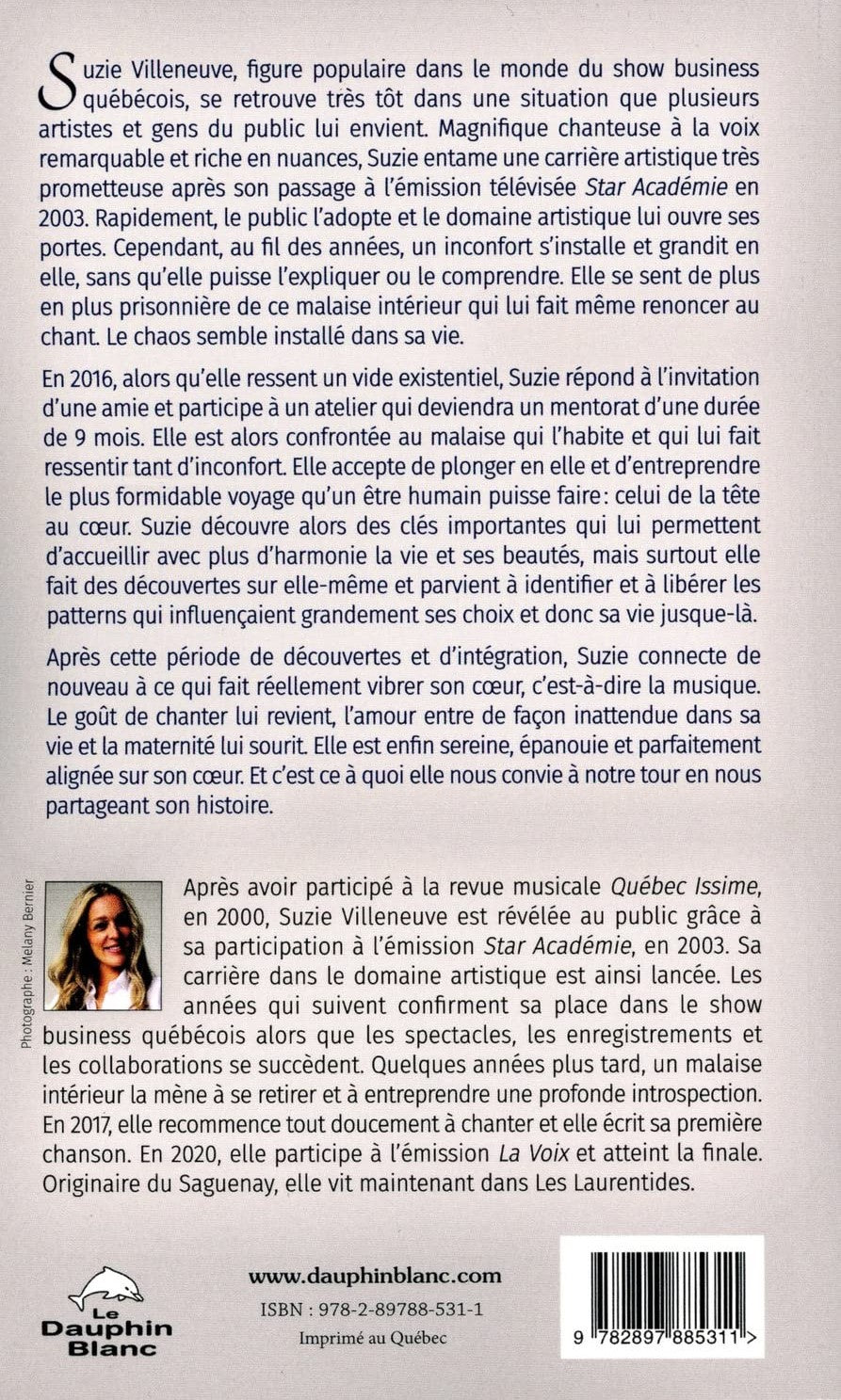 Livre De la tête au coeur : Le plus formidable des voyages en soi - Suzie Villeneuve (Livre d'occ...