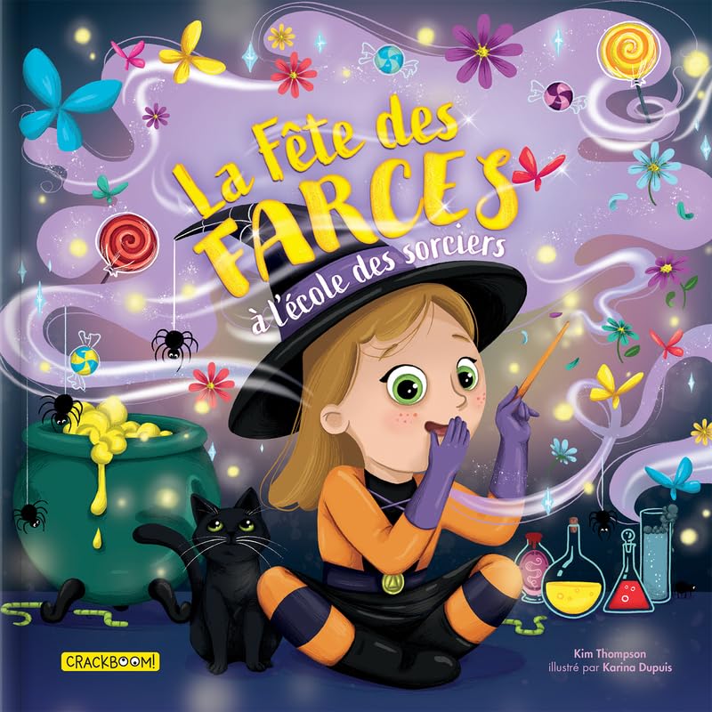 Livre La fête des farces à l'école des sorciers - Kim Thompson (Livre neuf) - ISBN 2898025232