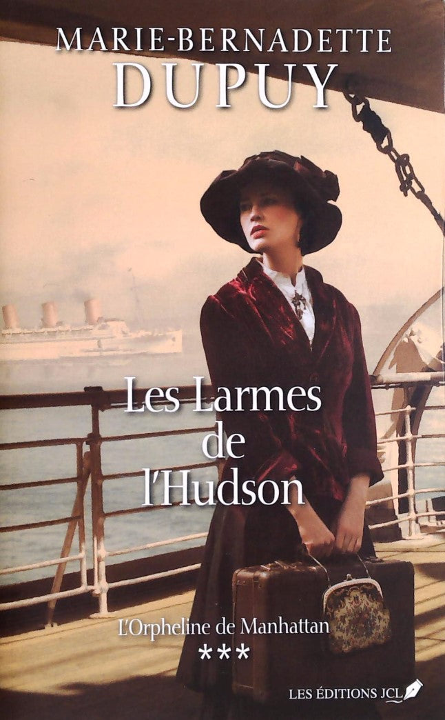 Livre La larme de l'Hudson - Marie-Bernadette Dupuy (Livre d'occasion) - ISBN 2898040908