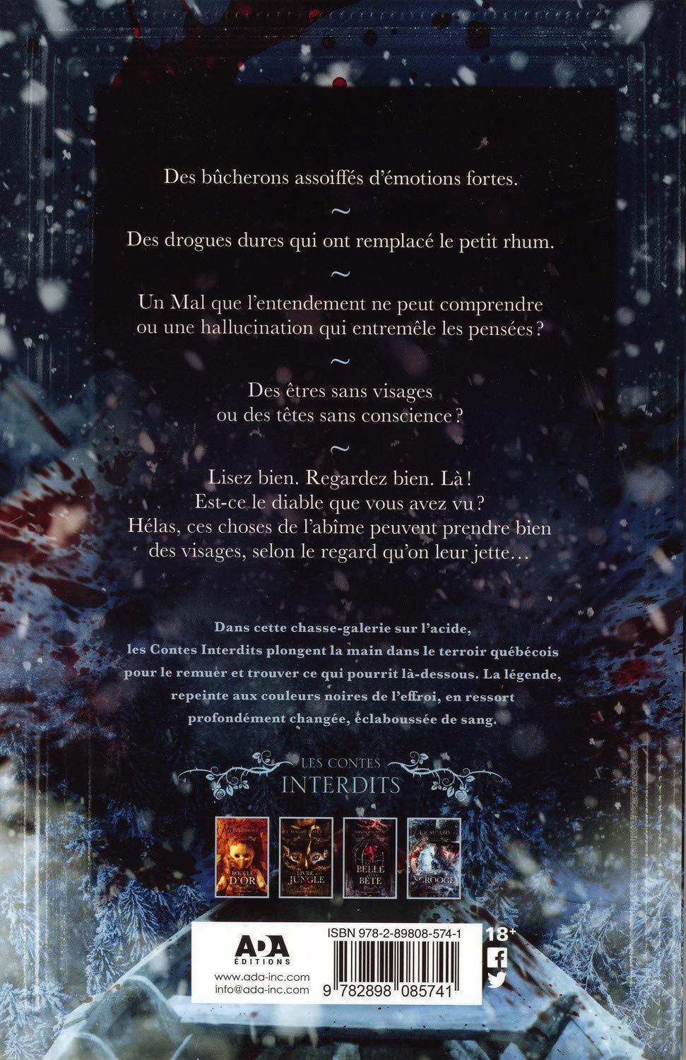 Livre La chasse-galerie - Gabriel Thériault (Livre d'occasion) - ISBN 289808574X