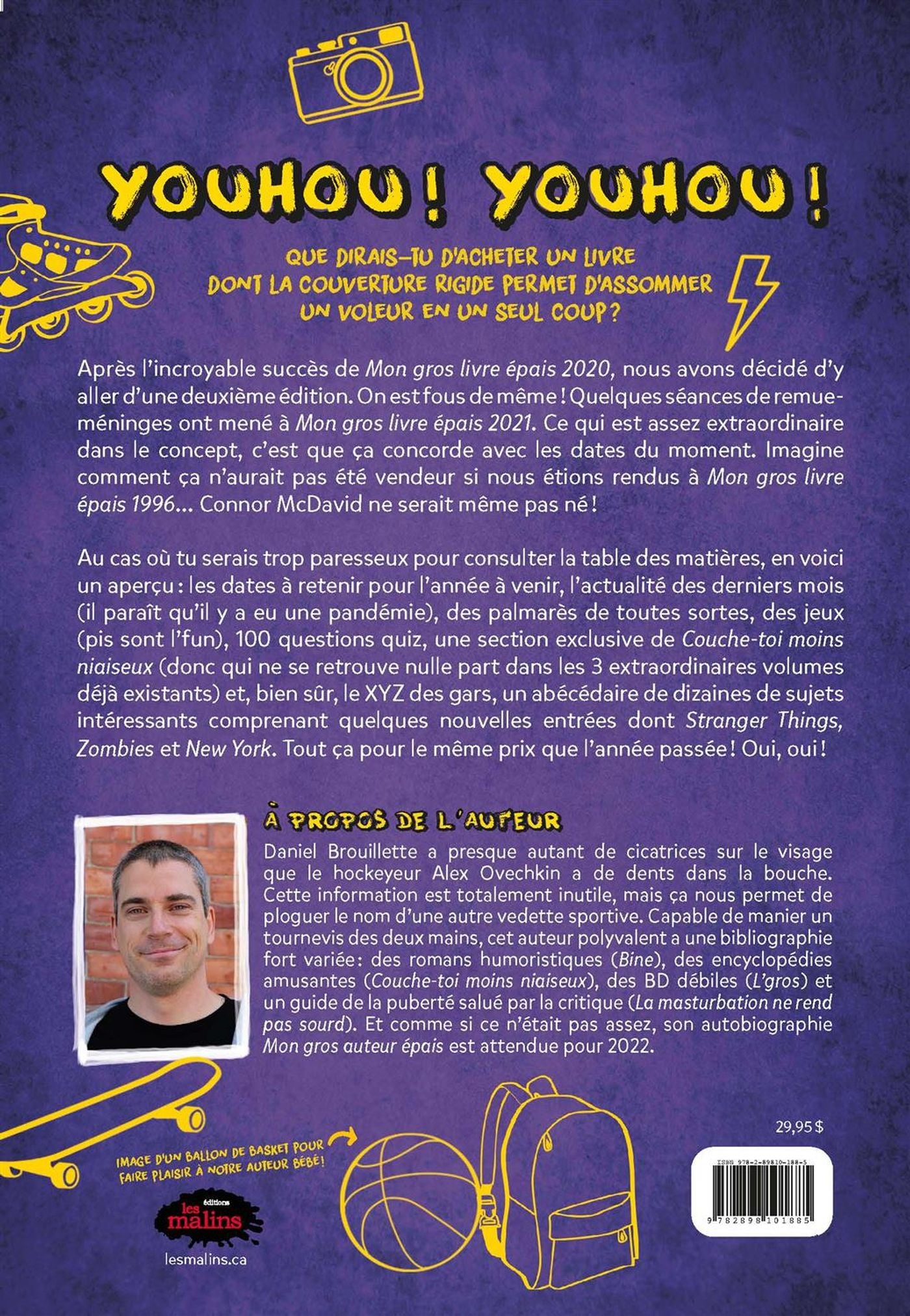 Livre Mon gros livre épais 2021 - Daniel Brouillette (Livre d'occasion)