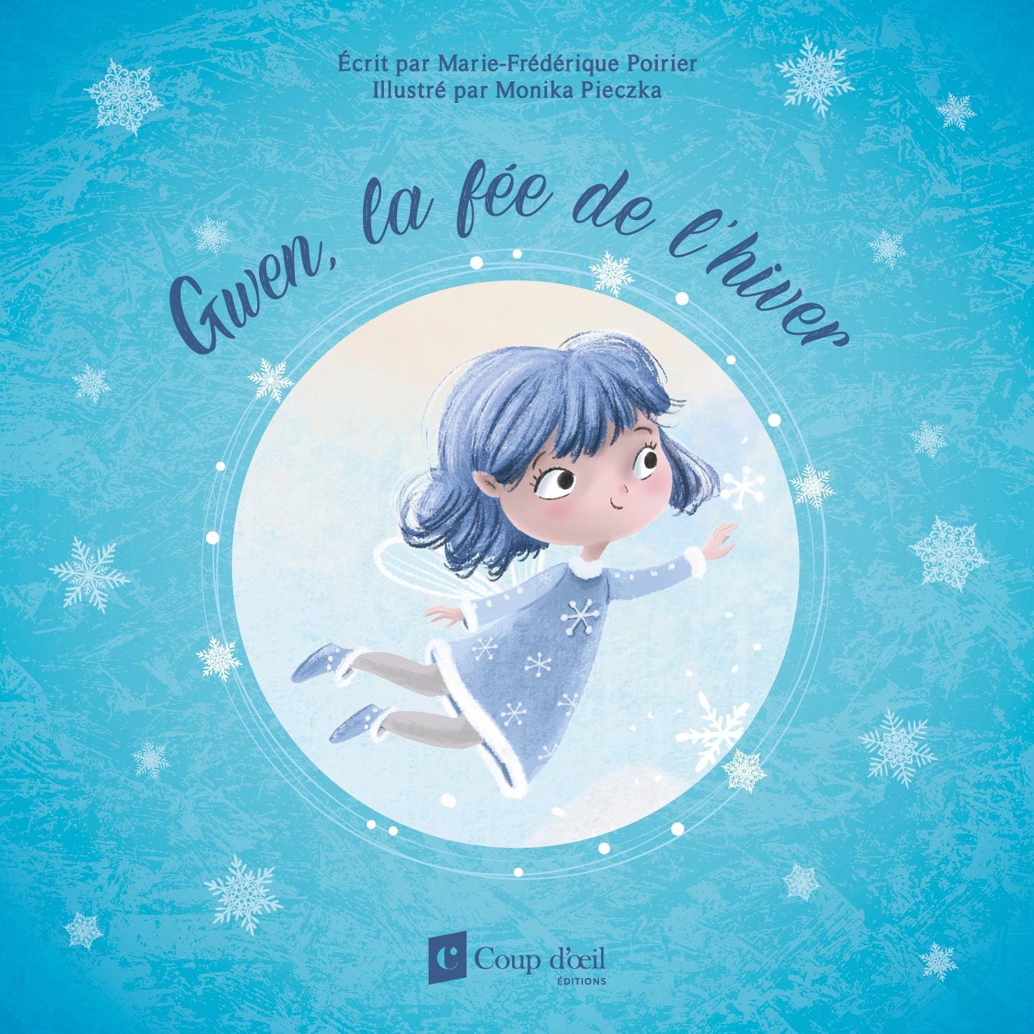 Livre Gwen, la fée de l'hiver - Marie-Frédérique Poirier (Livre d'occasion)