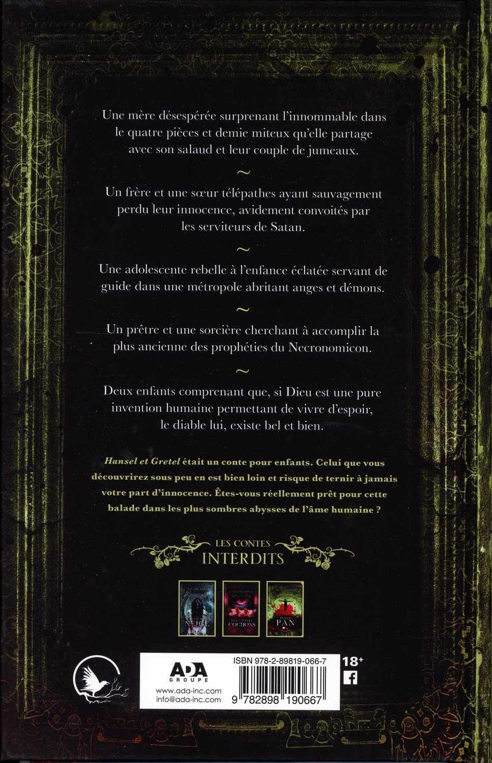 Les contes interdits : Hansel et Gretel (Yvan Godbout)