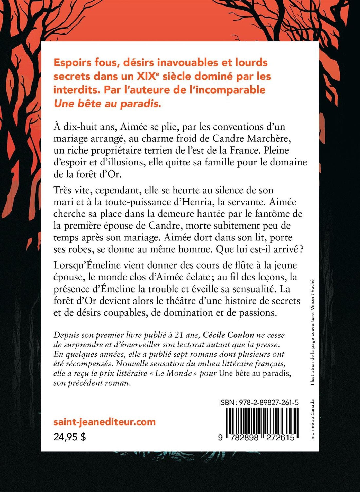 Livre Seule en sa demeure - Cécile Coulon (Livre d'occasion) - ISBN 2898272612