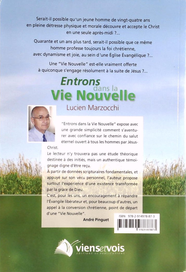 Livre Entrons dans la Vie Nouvelle - Lucien Marzocchi (Livre d'occasion) - ISBN 2914978871