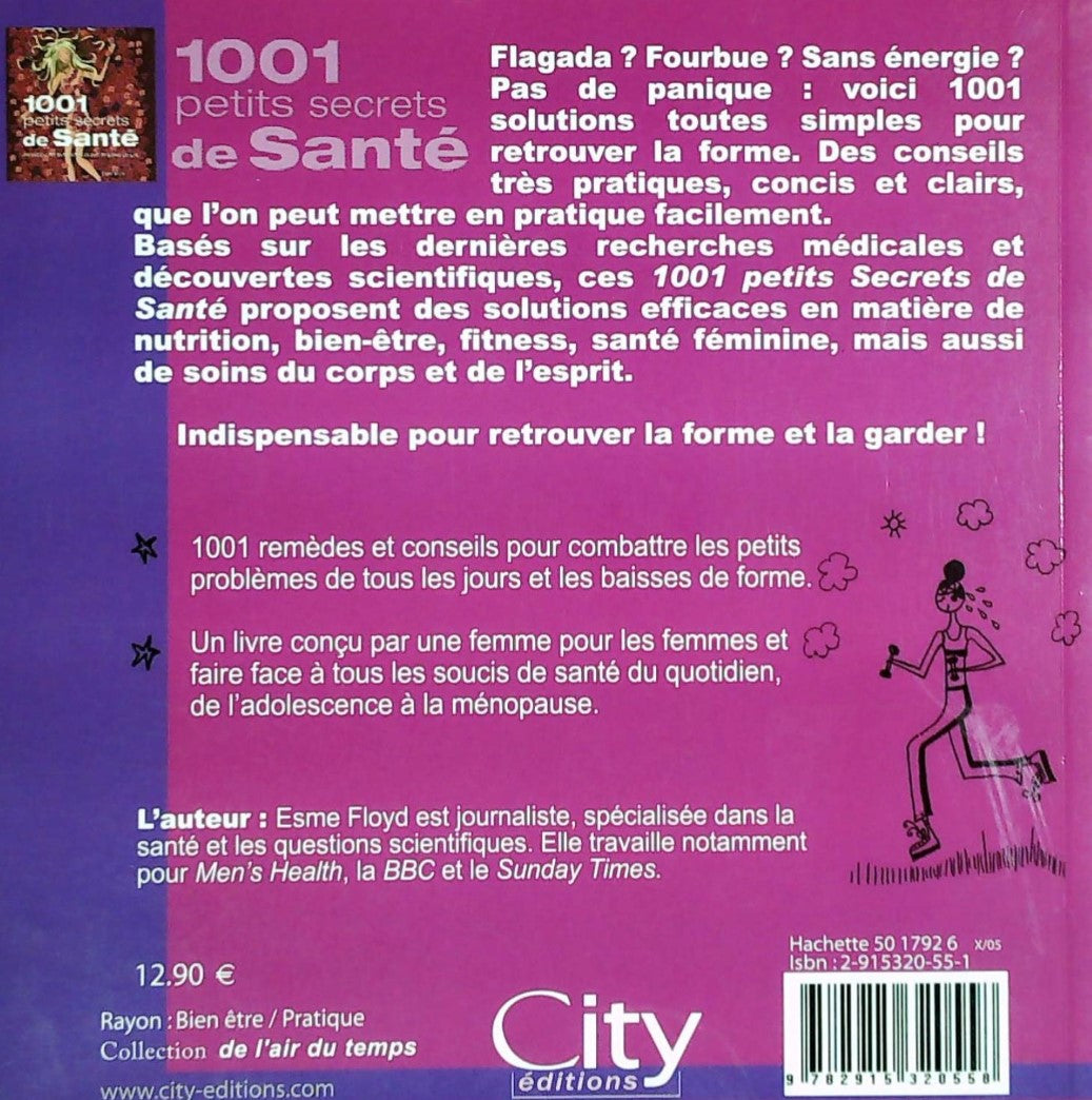 Livre 1001 petits secrets de santé - Esme Floyd (Livre d'occasion) - ISBN 2915320551