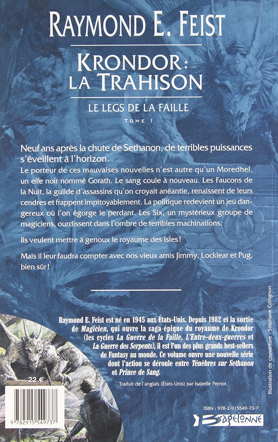 Livre Les legs de la faillite - Raymond E. Feist (Livre d'occasion)