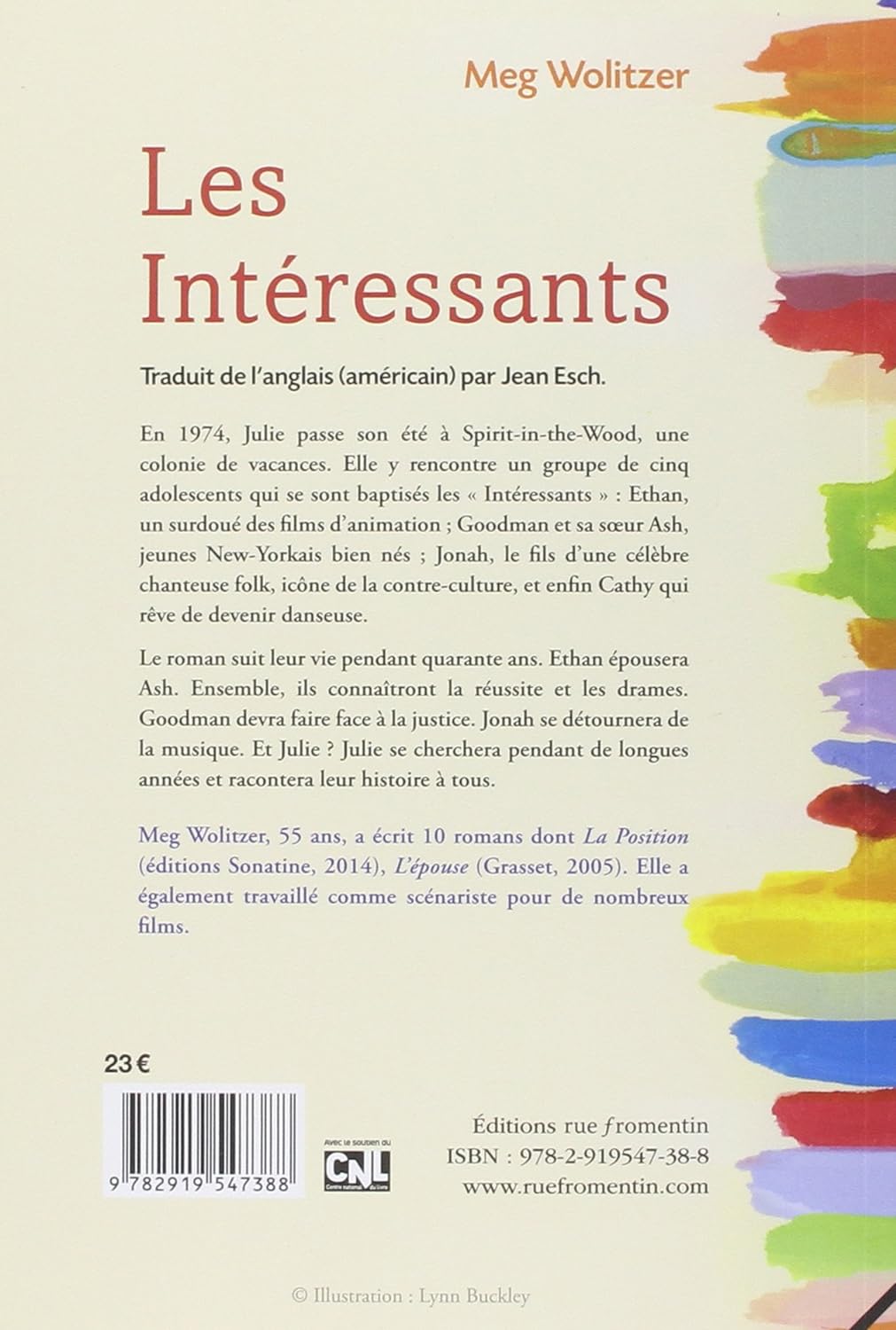 Livre Les Intéressants - Meg Wolitzer (Livre d'occasion) - ISBN 2919547380