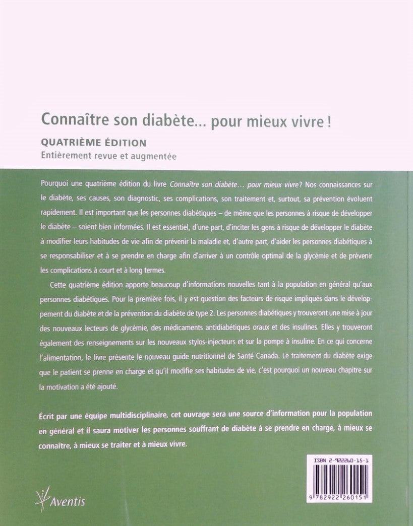Livre Connaître son diabète... pour mieux vivre! - Collectif (Livre d'occasion) - ISBN 2922260151