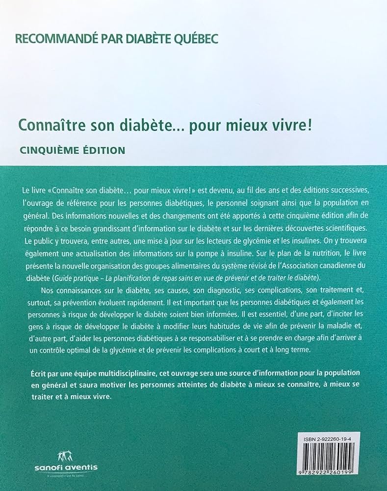 Connaître son diabète pour mieux vivre (5e édition)