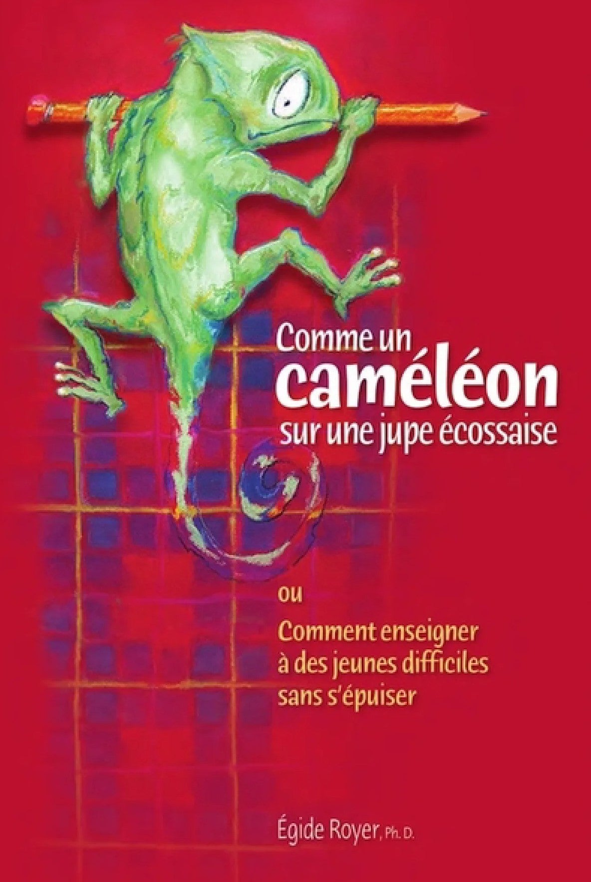 Livre Comme un caméléon sur une jupe écossaise : Ou comment enseigner à des jeunes difficiles...