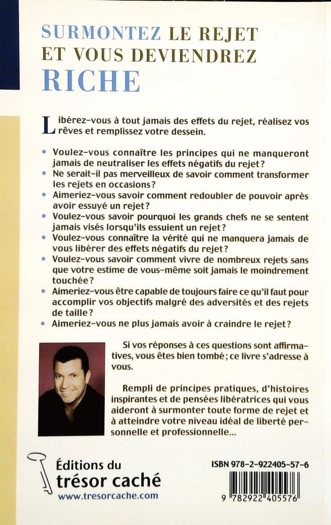 Livre Surmontez le rejet et vous deviendrez riche - Larry Diangi (Livre d'occasion) - ISBN 292240...