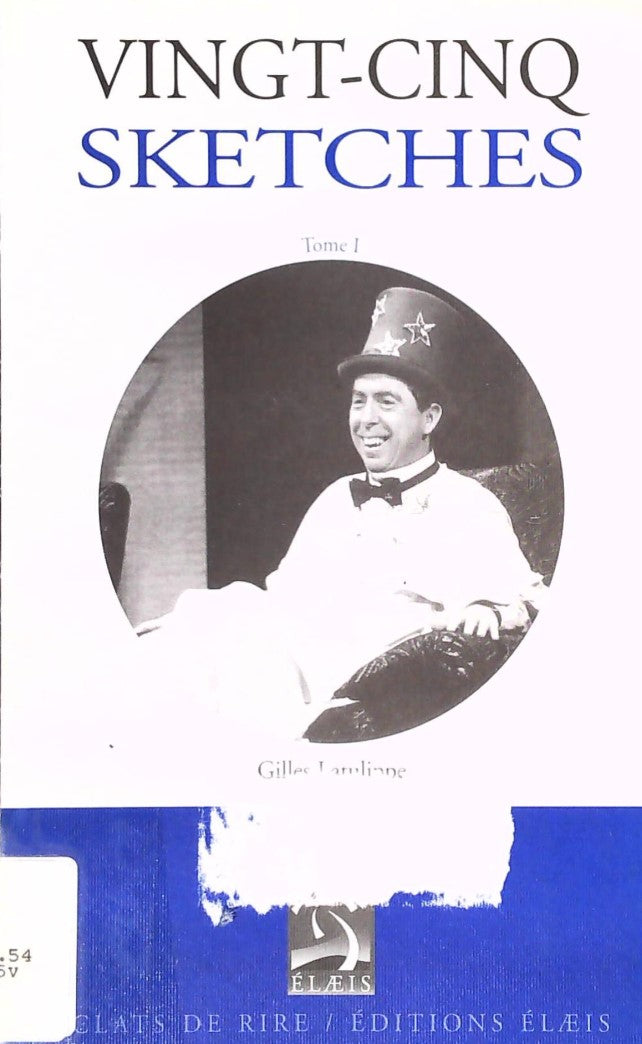 Livre Vingt-cinq sketches T.1 - Gilles Latulippe (Livre d'occasion) - ISBN 2922424189