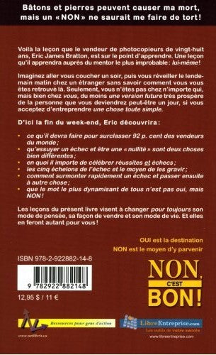 Livre Non, c'est bon! : Oui est la destination, Non est le moyen d'y parvenir - Richard Fenton (L...