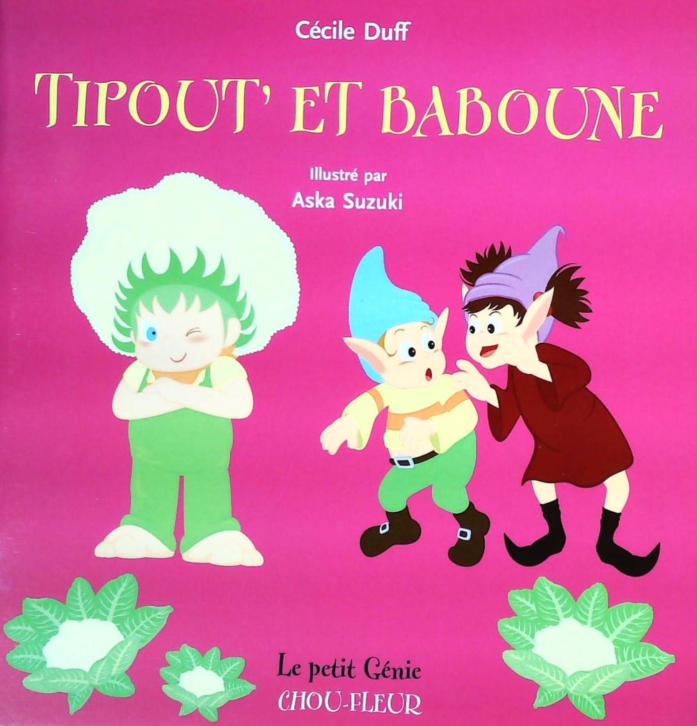Livre Tipout et Baboune - Cécile Duff (Livre d'occasion)