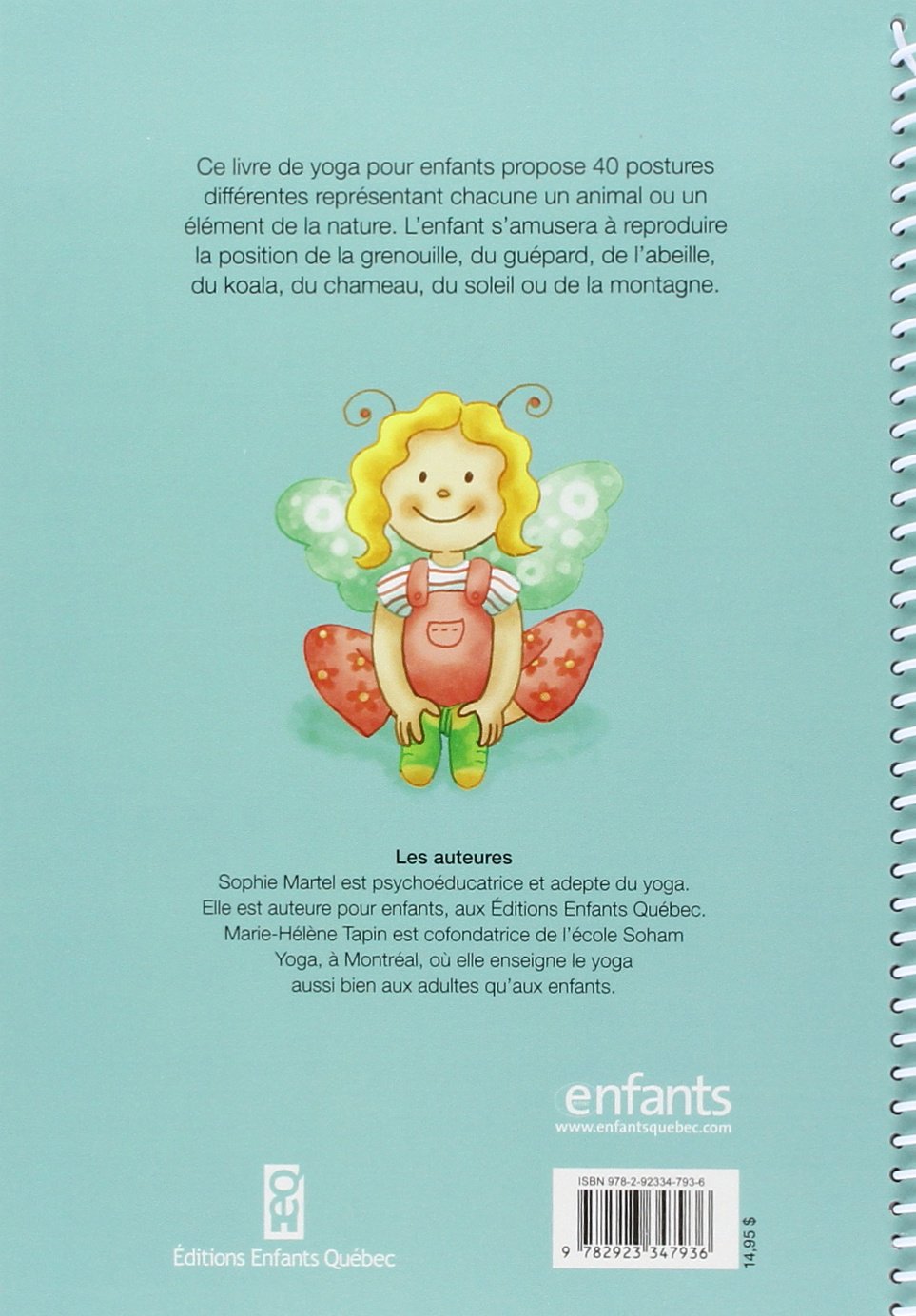 Livre Mon premier livre de yoga - Sophie Martel (Livre d'occasion) - ISBN 2923347935