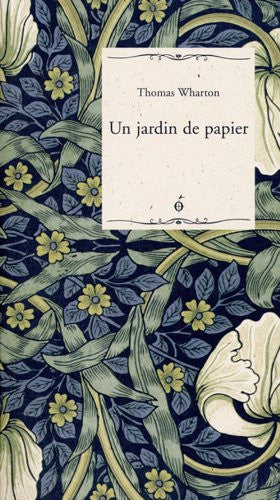 Livre Un jardin de papier (Thomas Wharton) (Livre d'occasion) - ISBN 2923550056