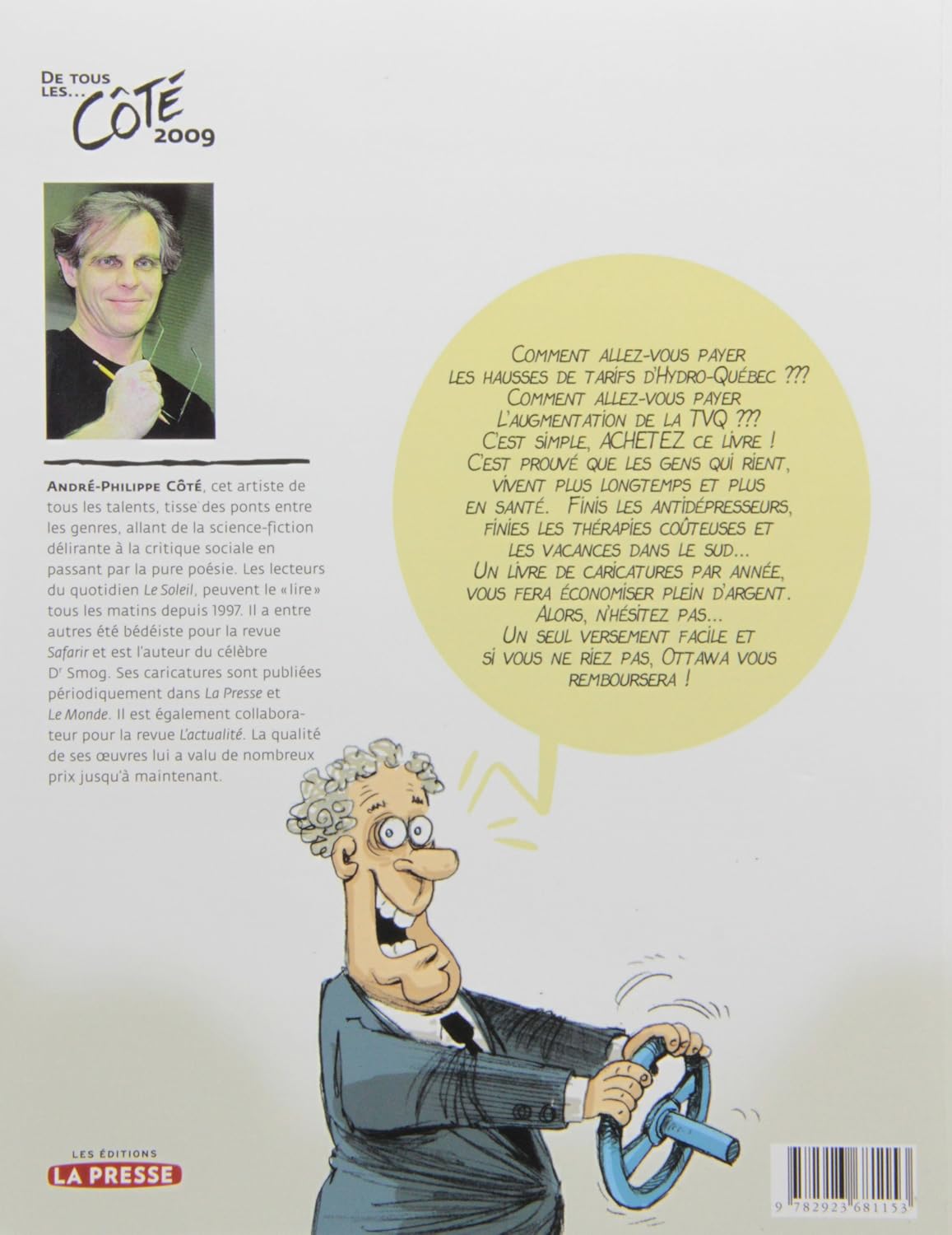 Livre De tous les... Côté 2009 - André-Philippe Côté (Livre d'occasion)