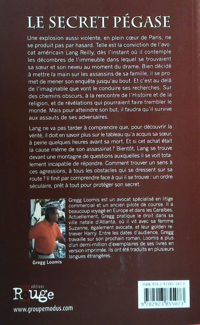 Livre Le secret de Pégase - Gregg Loomis (Livre d'occasion) - ISBN 2923855078