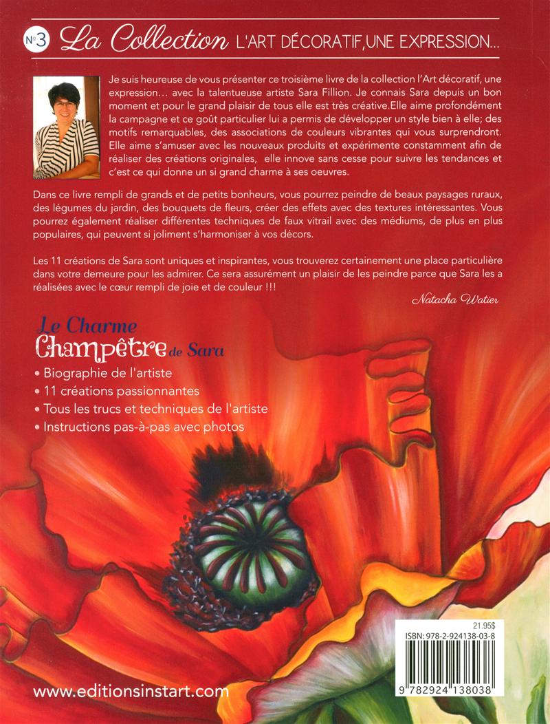 Livre Le charme champêtre de Sara - Sara Fillion (Livre d'occasion) - ISBN 2924138035
