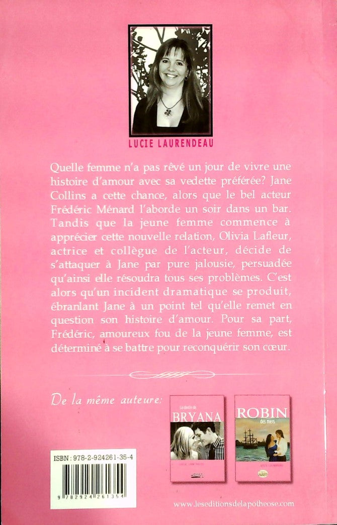 Livre Pour l'amour de Jane - Lucie Laurendeau (Livre d'occasion)