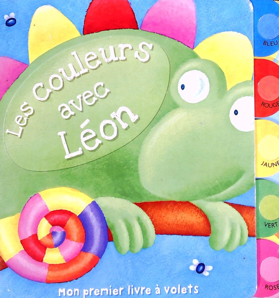 Mon premier livre à volet : Les couleurs avec Léon