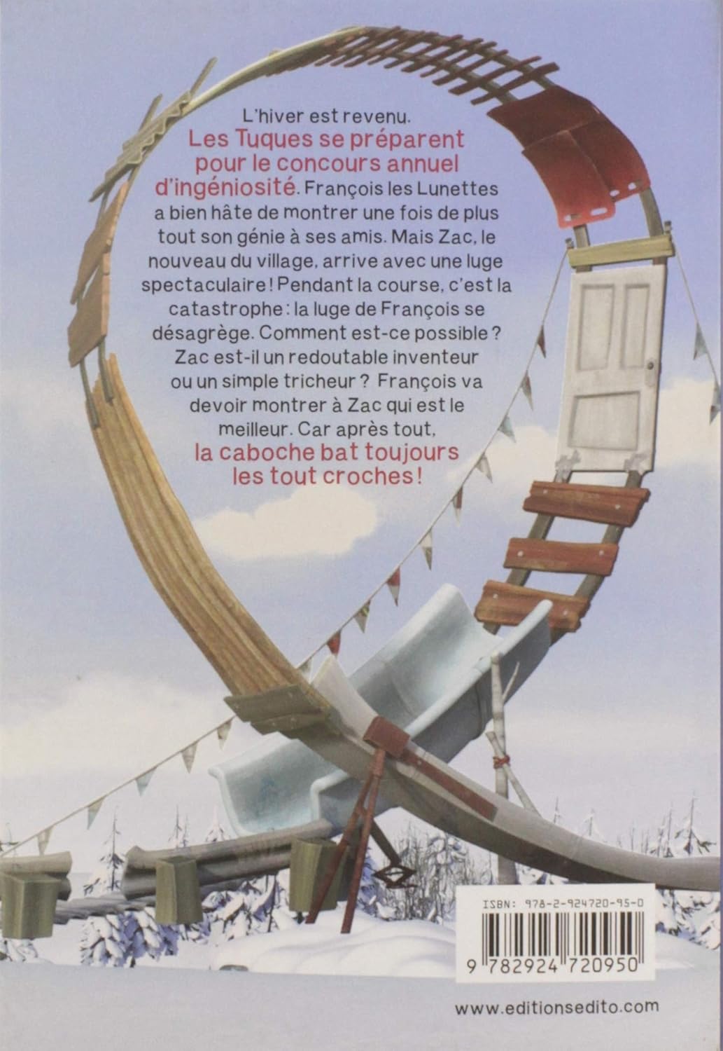 Livre La course des Tuques - Nicholas Aumais (Livre d'occasion)