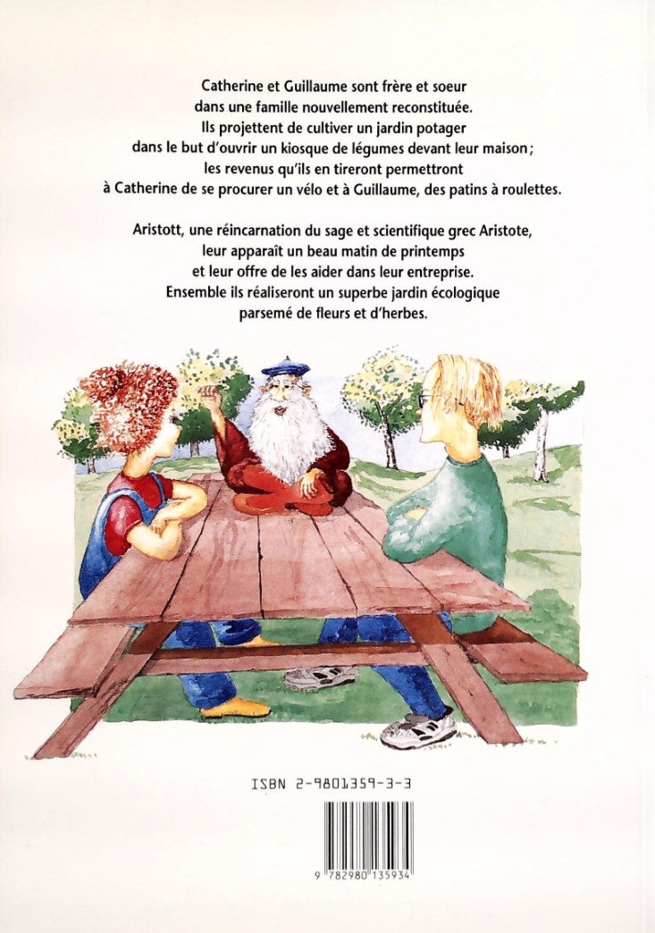 Livre Un jardin avec Aristott : Une histoire-guide sur le jardinage écologique pour les jeunes à...