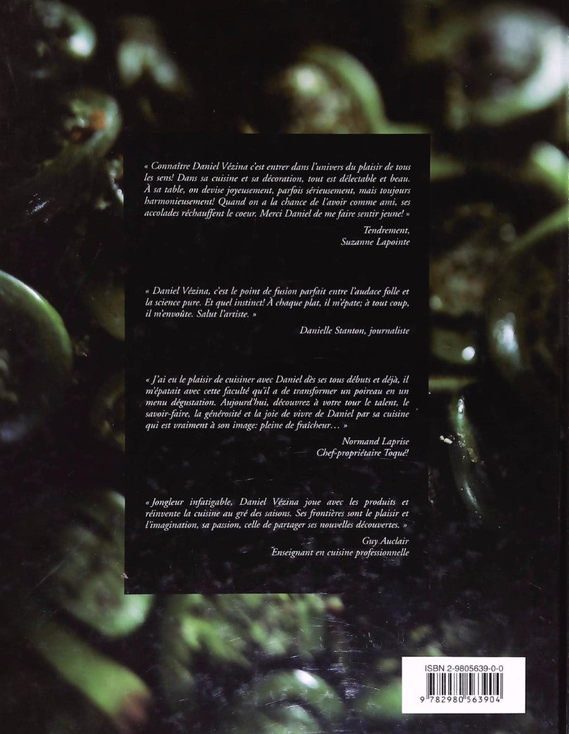 Livre En direct du restaurant Laurie Raphaël à Québec - Daniel Vézina (Livre d'occasion) - ISBN 2...