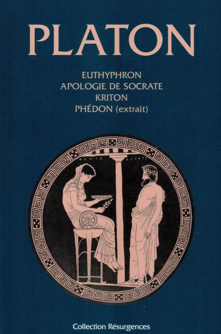 Livre Euthyphron - Apologie de Socrate - Kiton - Phédon - Platon (Livre d'occasion)