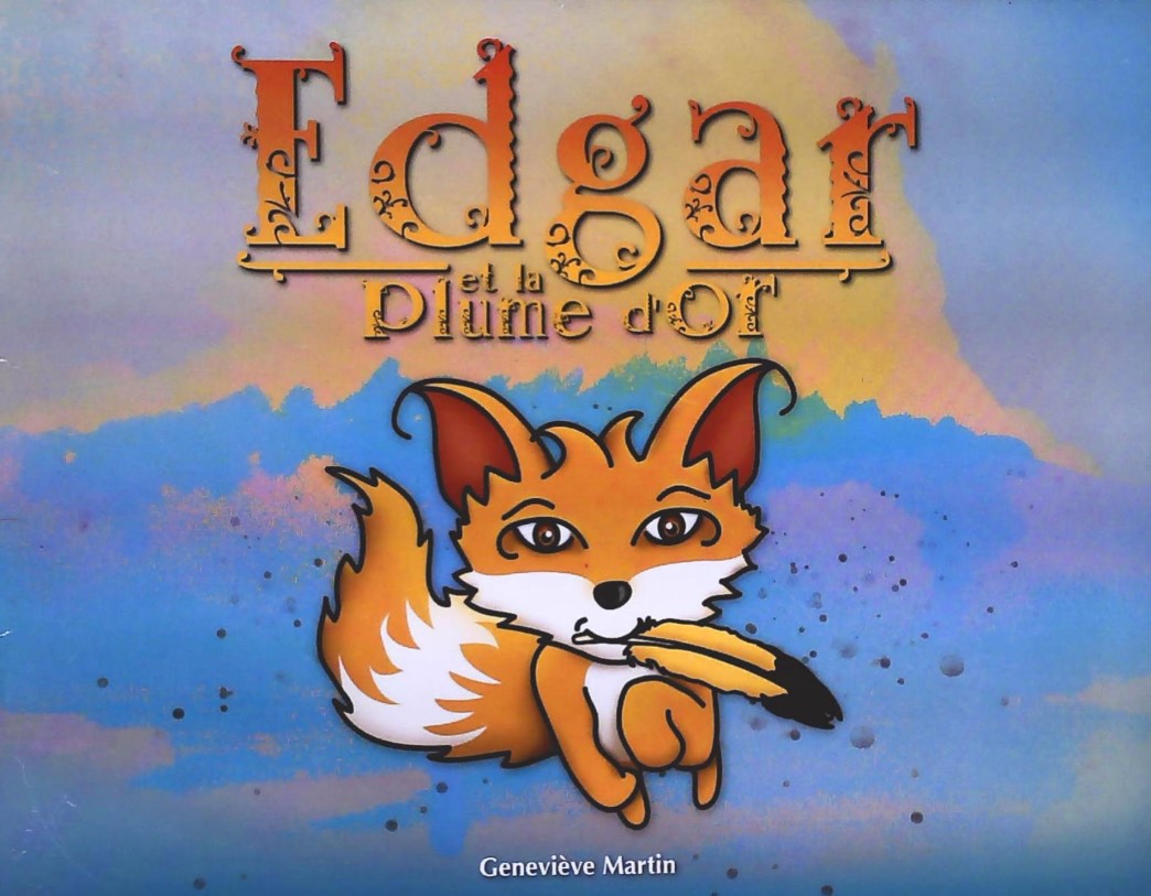Livre Edgar et la plume d'or - Geneviève Martin (Livre neuf)
