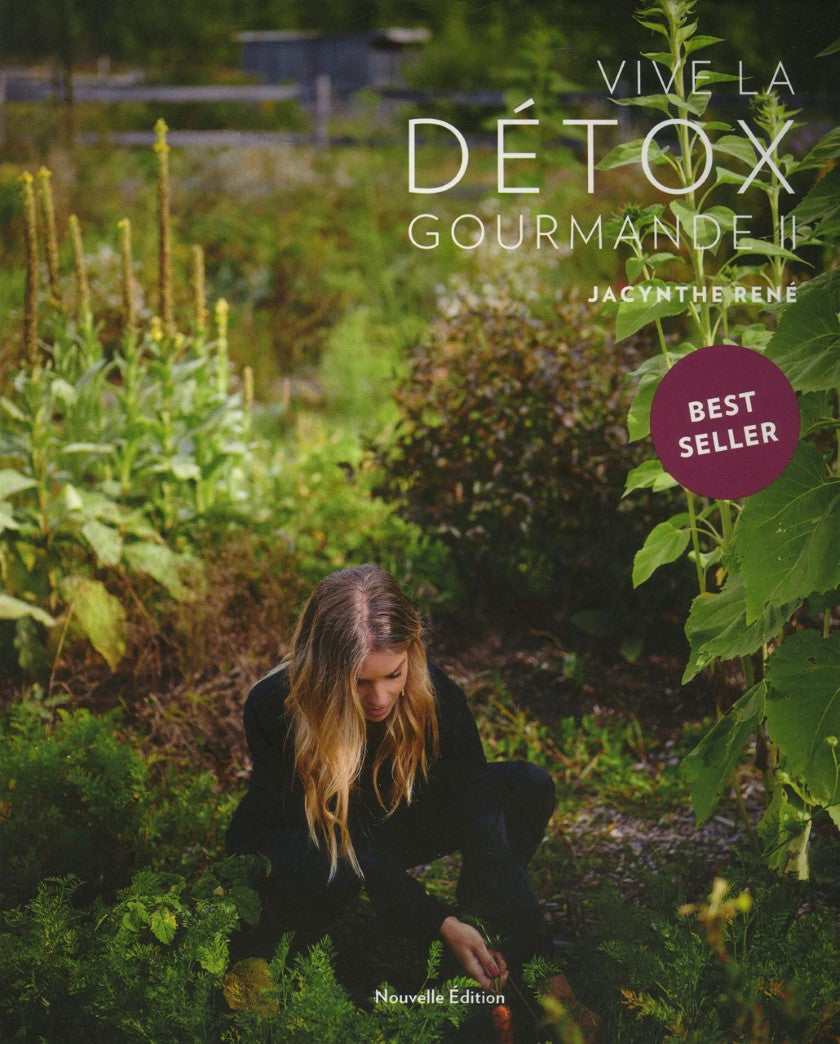 Livre Vive la détox gourmande - Jacynthe René (Livre d'occasion)