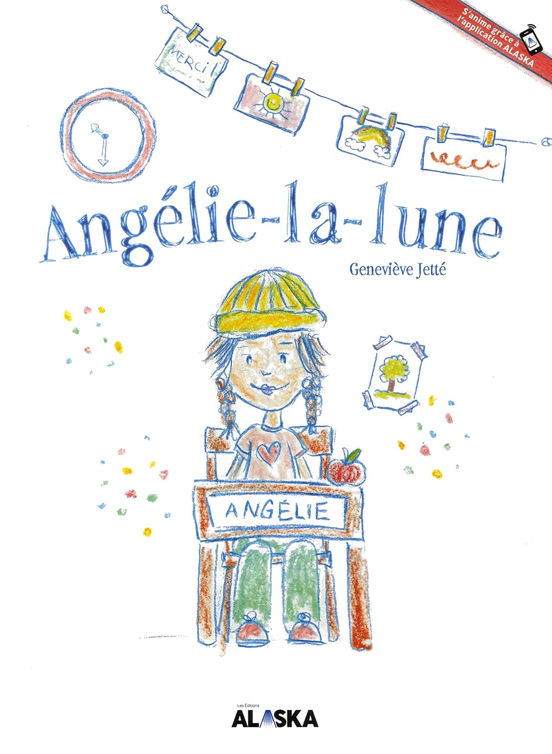 Livre Angélie-la-lune (Geneviève Jetté) (Livre d'occasion) - ISBN 2981749684