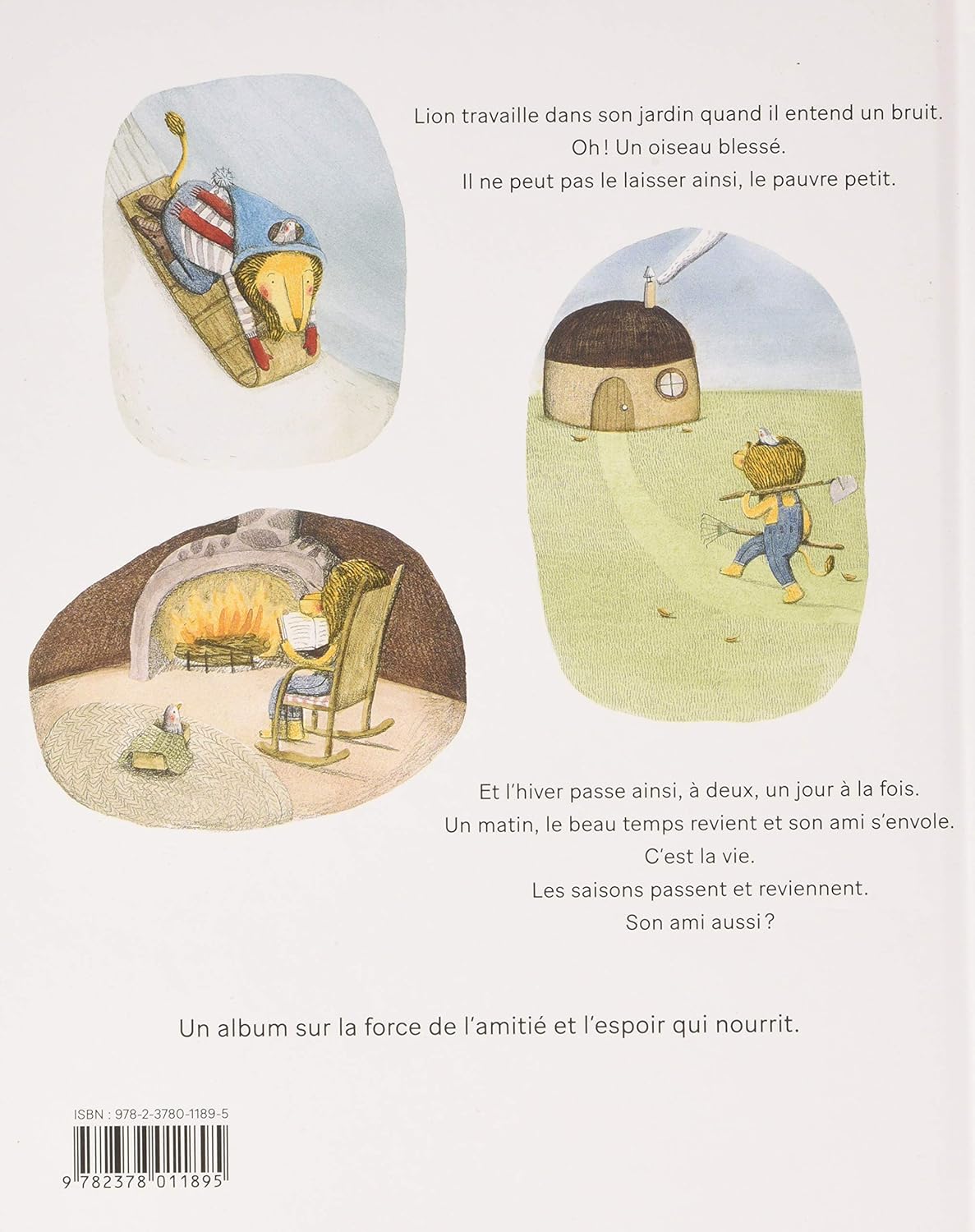 Livre Le lion et l'oiseau - Marianne Dubuc (Livre d'occasion)