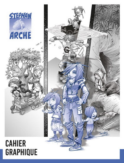 Livre Cahier graphique - Stephan Arche (Livre d'occasion)